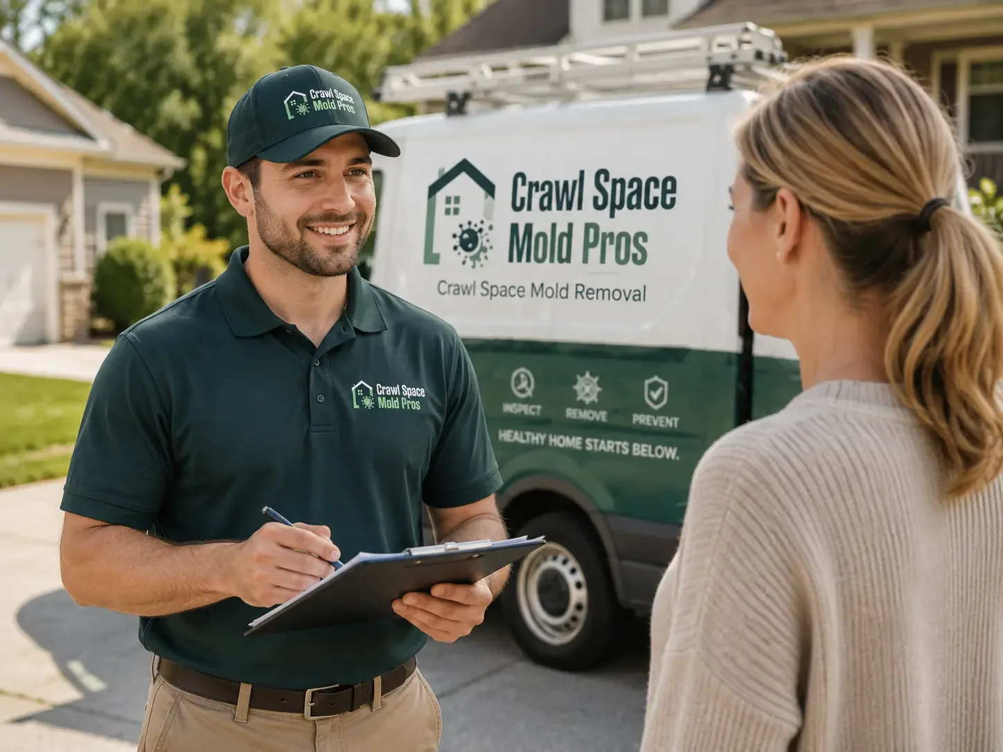 Crawl Space Mold Removal Clearfield, IA FAQs